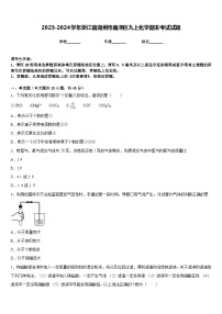 2023-2024学年浙江省湖州市南浔区九上化学期末考试试题含答案