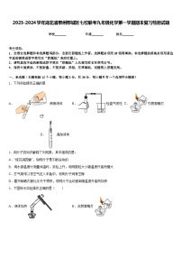 2023-2024学年湖北省鄂州鄂城区七校联考九年级化学第一学期期末复习检测试题含答案