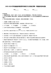 2023-2024学年湖南省岳阳汨罗市弼时片九年级化学第一学期期末统考试题含答案