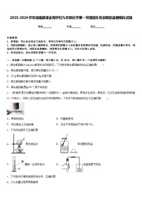 2023-2024学年湖南望城金海学校九年级化学第一学期期末质量跟踪监视模拟试题含答案