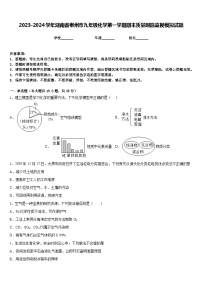 2023-2024学年湖南省郴州市九年级化学第一学期期末质量跟踪监视模拟试题含答案