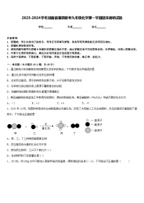 2023-2024学年湖南省澧县联考九年级化学第一学期期末调研试题含答案