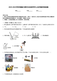 2023-2024学年甘肃省兰州市天庆实验中学九上化学期末检测试题含答案