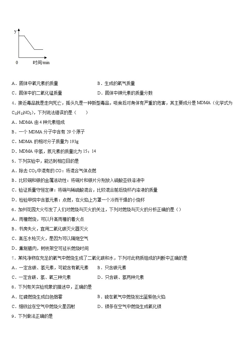 2023-2024学年湖南省长郡教育集团九年级化学第一学期期末预测试题含答案第2页