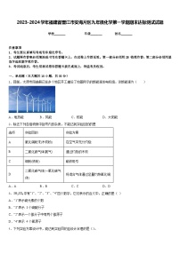 2023-2024学年福建省晋江市安海片区九年级化学第一学期期末达标测试试题含答案