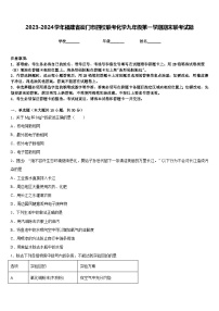 2023-2024学年福建省厦门市四校联考化学九年级第一学期期末联考试题含答案