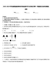 2023-2024学年福建省福州教育学院附属中学九年级化学第一学期期末达标检测模拟试题含答案