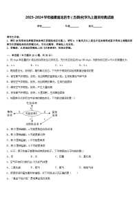 2023-2024学年福建省龙岩市（五县)化学九上期末经典试题含答案