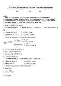 2023-2024学年福建省龙岩市上杭三中学九上化学期末达标检测试题含答案