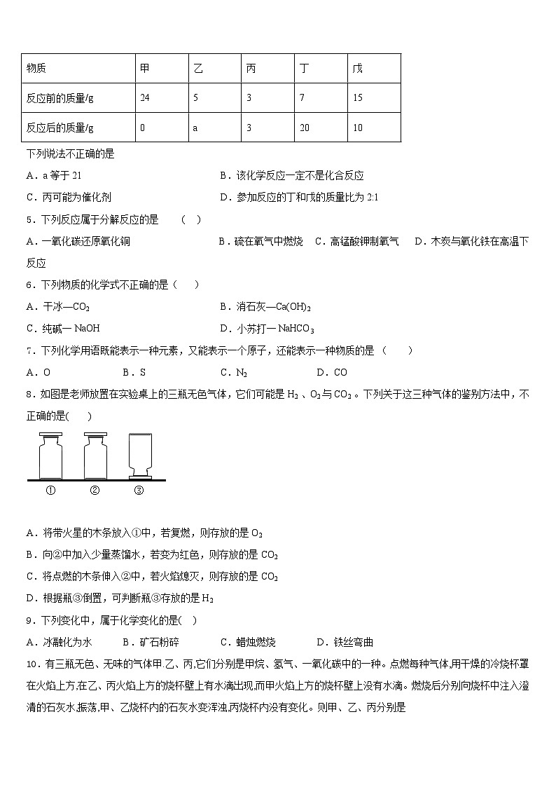 2023-2024学年贵州省仁怀市化学九上期末学业质量监测试题含答案第2页