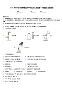 2023-2024学年邯郸市重点中学化学九年级第一学期期末监测试题含答案