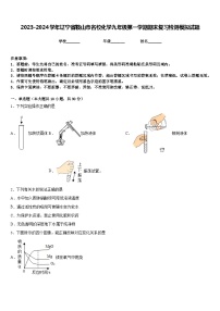 2023-2024学年辽宁省鞍山市名校化学九年级第一学期期末复习检测模拟试题含答案