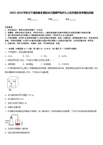 2023-2024学年辽宁省抚顺本溪铁岭辽阳葫芦岛市九上化学期末统考模拟试题含答案