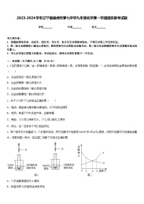 2023-2024学年辽宁省锦州市第七中学九年级化学第一学期期末联考试题含答案