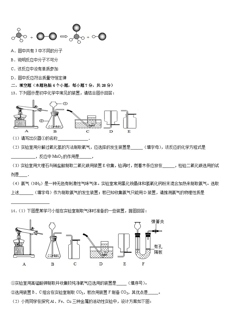 2023-2024学年陈经纶中学化学九年级第一学期期末学业质量监测试题含答案03