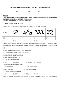 2023-2024学年重庆市九龙坡区十校化学九上期末联考模拟试题含答案