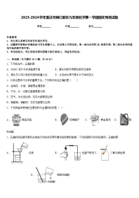 2023-2024学年重庆市两江新区九年级化学第一学期期末预测试题含答案