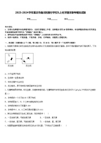 2023-2024学年重庆市南川区部分学校九上化学期末联考模拟试题含答案