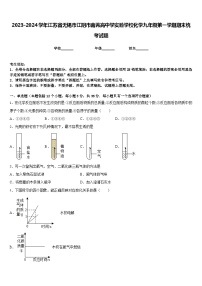 2023-2024学年江苏省无锡市江阴市南菁高中学实验学校化学九年级第一学期期末统考试题含答案