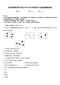 北京市昌平临川育人学校2023-2024学年化学九上期末监测模拟试题含答案