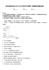 北京市房山区名校2023-2024学年化学九年级第一学期期末统考模拟试题含答案