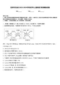 北京市丰台区2023-2024学年化学九上期末复习检测模拟试题含答案