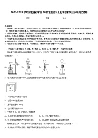 2023-2024学年河北省石家庄28教育集团九上化学期末学业水平测试试题含答案