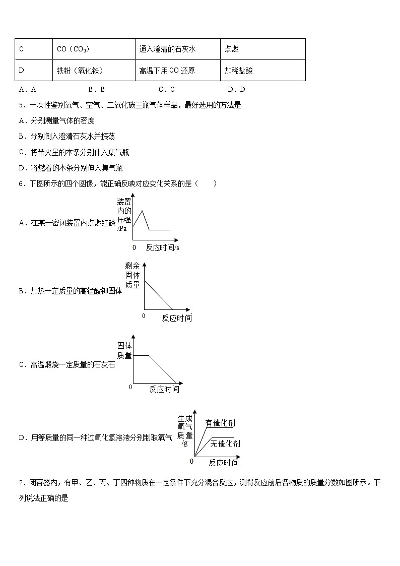 2023-2024学年河南省商水县化学九上期末学业水平测试模拟试题含答案第2页