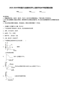 2023-2024学年重庆九龙坡区化学九上期末学业水平测试模拟试题含答案