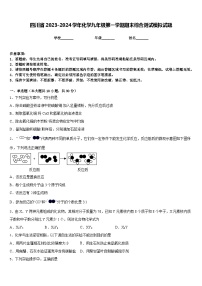 四川省2023-2024学年化学九年级第一学期期末综合测试模拟试题含答案