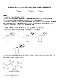 四川省开江县2023-2024学年九年级化学第一学期期末检测模拟试题含答案