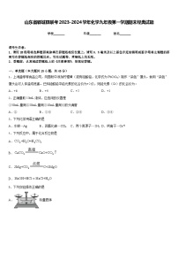 山东省郓城县联考2023-2024学年化学九年级第一学期期末经典试题含答案