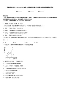 山西省吕梁市2023-2024学年九年级化学第一学期期末质量检测模拟试题含答案