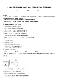 广东省广州黄埔区五校联考2023-2024学年九上化学期末检测模拟试题含答案