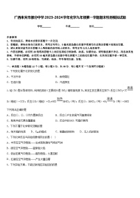 广西来宾市部分中学2023-2024学年化学九年级第一学期期末检测模拟试题含答案