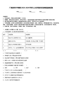 广西百色市平果县2023-2024学年九上化学期末质量跟踪监视试题含答案