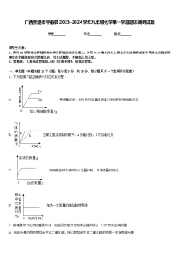 广西贵港市平南县2023-2024学年九年级化学第一学期期末调研试题含答案