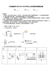 江苏省南京市六校2023-2024学年九上化学期末检测模拟试题含答案