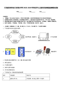 江苏省苏州市吴江区青云中学2023-2024学年化学九上期末质量跟踪监视模拟试题含答案