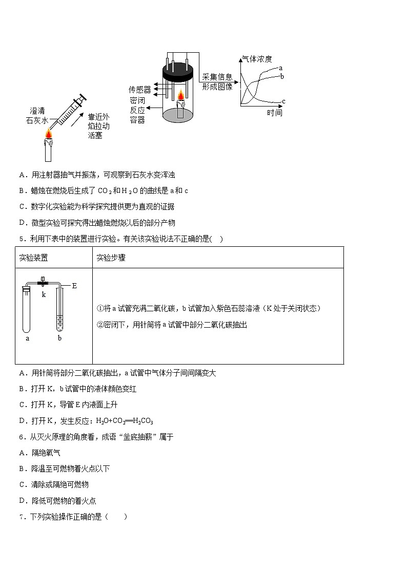 江苏省睢宁县2023-2024学年九年级化学第一学期期末质量检测试题含答案第2页