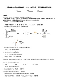 河北省保定市莲池区冀英学校2023-2024学年九上化学期末达标检测试题含答案