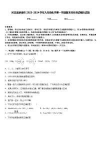 河北省承德市2023-2024学年九年级化学第一学期期末综合测试模拟试题含答案