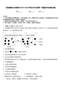 江西省赣州大余县联考2023-2024学年化学九年级第一学期期末考试模拟试题含答案