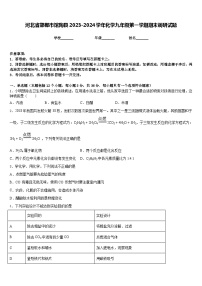 河北省邯郸市馆陶县2023-2024学年化学九年级第一学期期末调研试题含答案