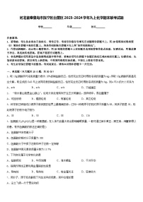 河北省秦皇岛市抚宁区台营区2023-2024学年九上化学期末联考试题含答案