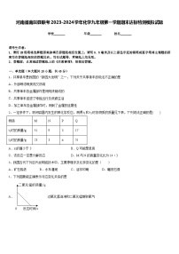 河南省南召县联考2023-2024学年化学九年级第一学期期末达标检测模拟试题含答案