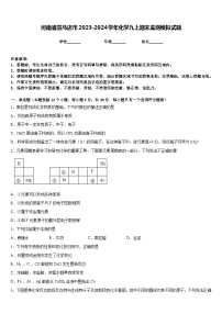 河南省驻马店市2023-2024学年化学九上期末监测模拟试题含答案