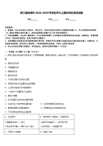 浙江省杭州市2023-2024学年化学九上期末综合测试试题含答案