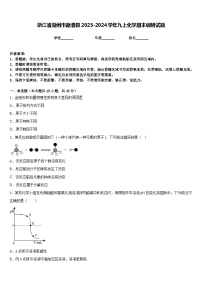 浙江省湖州市德清县2023-2024学年九上化学期末调研试题含答案