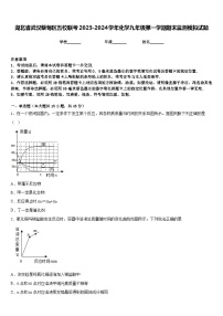 湖北省武汉蔡甸区五校联考2023-2024学年化学九年级第一学期期末监测模拟试题含答案